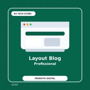 Layout Blog Profissional
